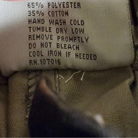 Riflessi cargo camo capri fatigue military style pants WCH60 - Picture 6 of 8